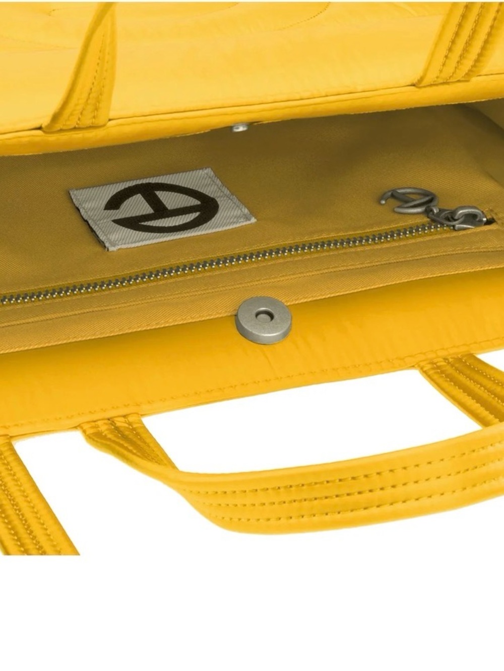 Telfar Medium  Shopping Bag Yellow Puffy Tote - Picture 3 of 9